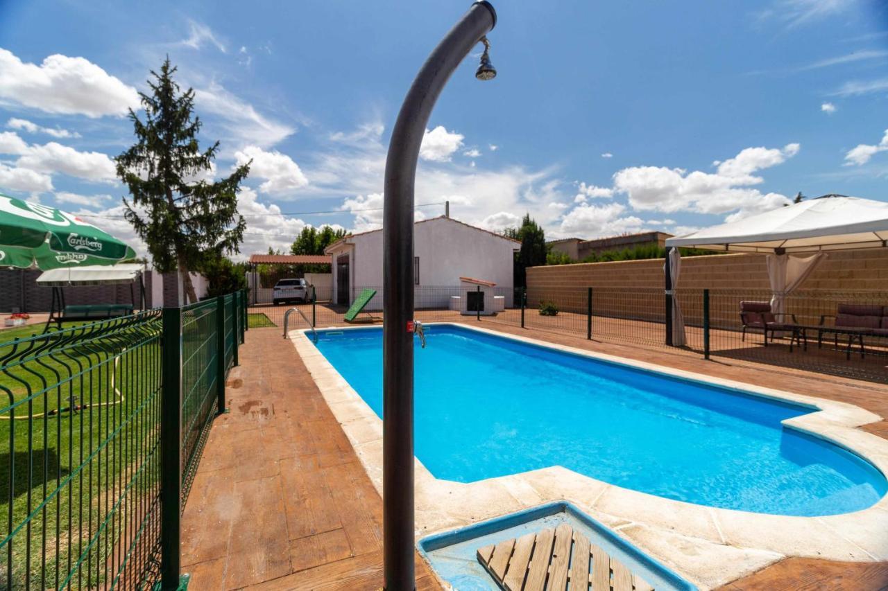 Finca Alonso Piscina en Villargordo del Cabriel Esterno foto