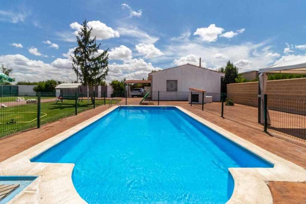 Finca Alonso Piscina en Villargordo del Cabriel Esterno foto